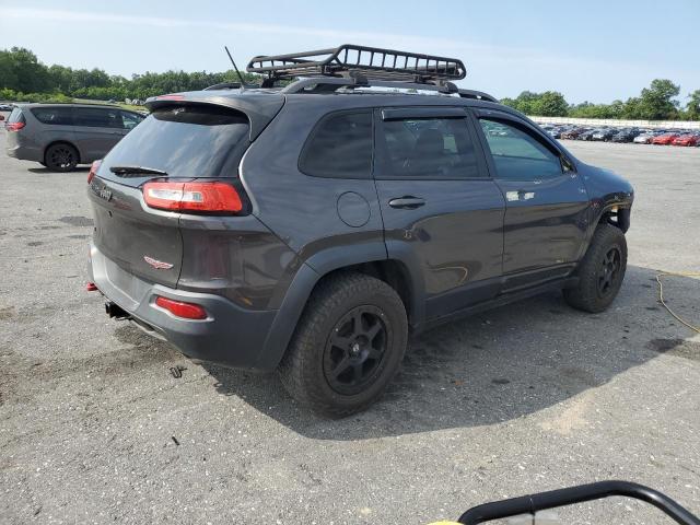 1C4PJMBS8FW527128 - 2015 JEEP CHEROKEE TRAILHAWK GRAY photo 3