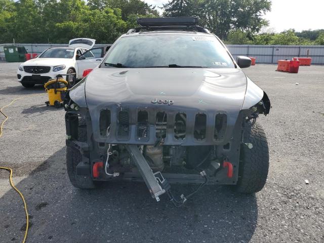 1C4PJMBS8FW527128 - 2015 JEEP CHEROKEE TRAILHAWK GRAY photo 5