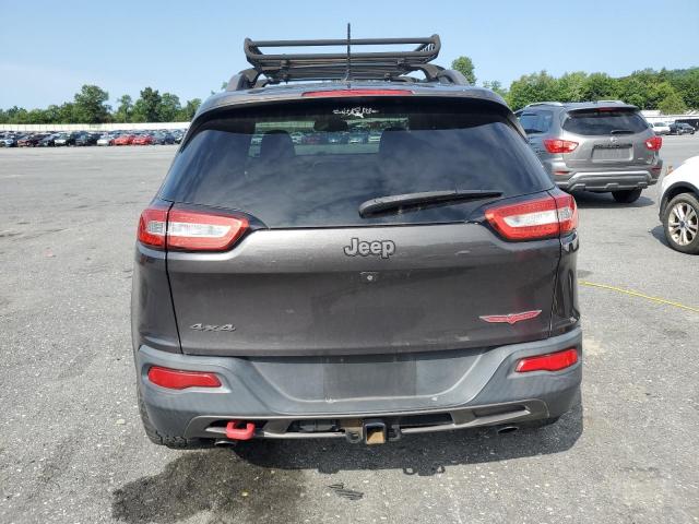 1C4PJMBS8FW527128 - 2015 JEEP CHEROKEE TRAILHAWK GRAY photo 6