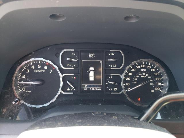 5TFRY5F17JX239907 - 2018 TOYOTA TUNDRA DOUBLE CAB SR/SR5 WHITE photo 9