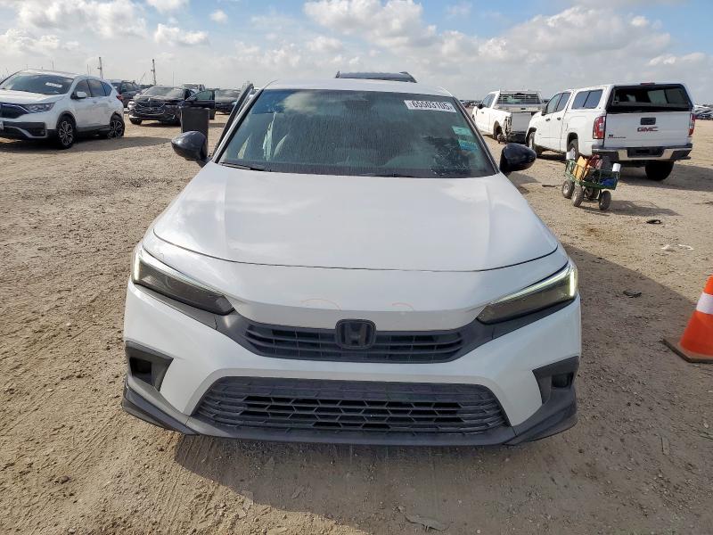 2HGFE2F52NH501325 - 2022 HONDA CIVIC SPORT WHITE photo 5