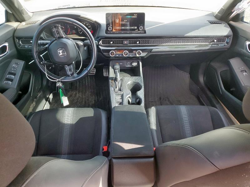 2HGFE2F52NH501325 - 2022 HONDA CIVIC SPORT WHITE photo 8