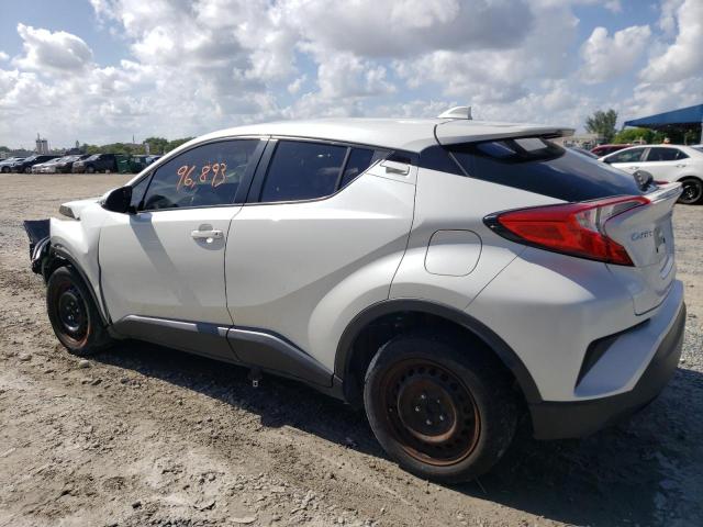 NMTKHMBX9KR079007 - 2019 TOYOTA C-HR XLE WHITE photo 2