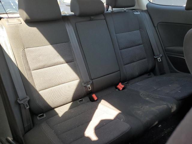 WVWAB7AJ3CW258254 - 2012 VOLKSWAGEN GOLF SILVER photo 10