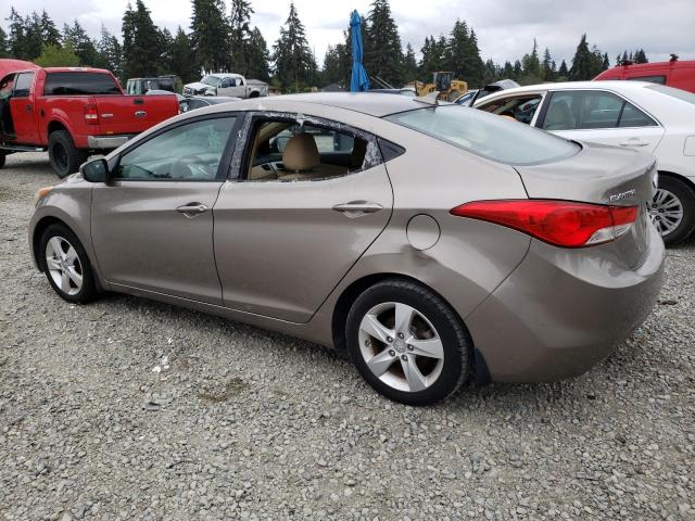 5NPDH4AE6DH158556 - 2013 HYUNDAI ELANTRA GLS BEIGE photo 2