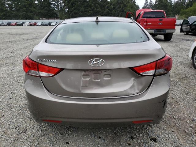 5NPDH4AE6DH158556 - 2013 HYUNDAI ELANTRA GLS BEIGE photo 6