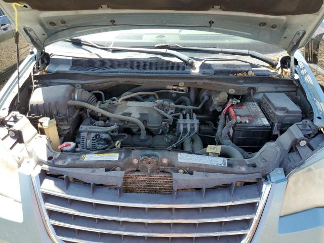 2A4RR5D11AR346590 - 2009 CHRYSLER TOWN AND C TOURING BLUE photo 11