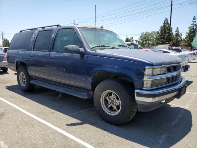 1GNEC16R5WJ362697 - 1998 CHEVROLET SUBURBAN C1500 BLUE photo 4