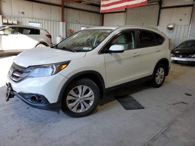 5J6RM4H72CL051257 - 2012 HONDA CR-V EXL WHITE photo 1