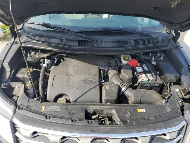 1FM5K7D8XHGD76664 - 2017 FORD EXPLORER XLT შავი ფოტო 12