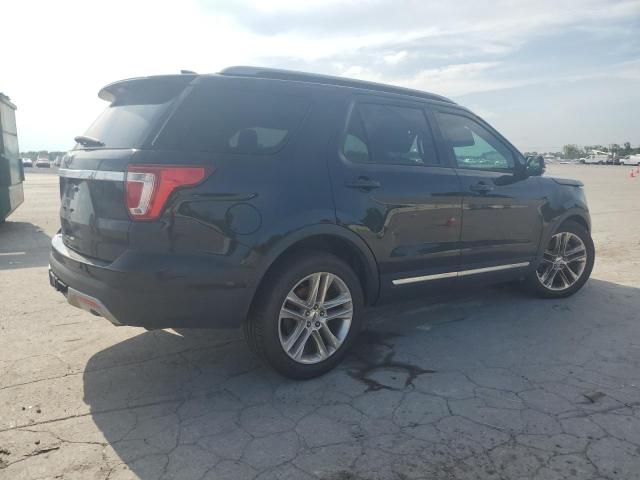 1FM5K7D8XHGD76664 - 2017 FORD EXPLORER XLT შავი ფოტო 3