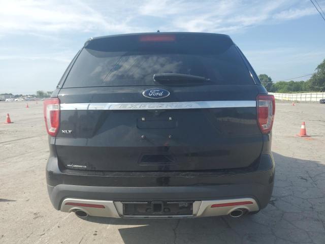 1FM5K7D8XHGD76664 - 2017 FORD EXPLORER XLT შავი ფოტო 6