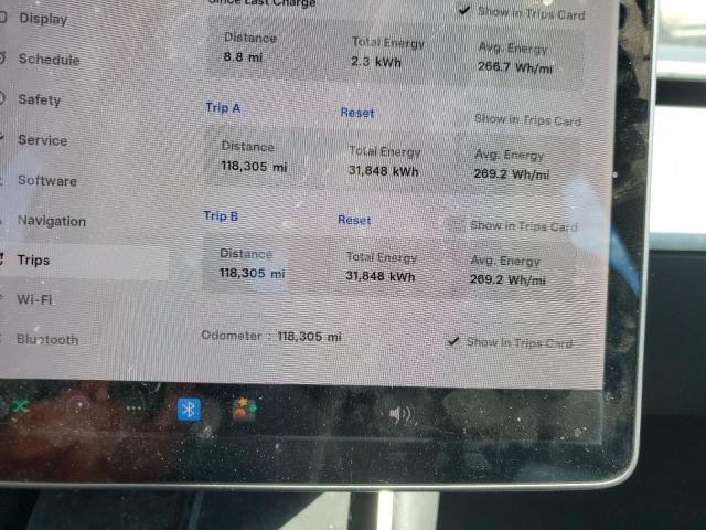 5YJ3E1EBXJF068095 - 2018 TESLA MODEL 3 BLACK photo 9