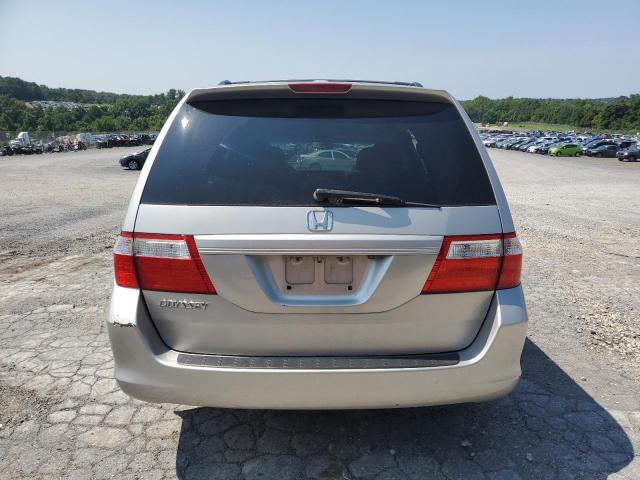 5FNRL38776B050633 - 2006 HONDA ODYSSEY EXL SILVER photo 6