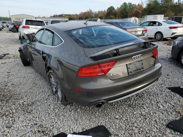 WAUSGAFC1CN028521 - 2012 AUDI A7 PRESTIGE GRAY photo 3