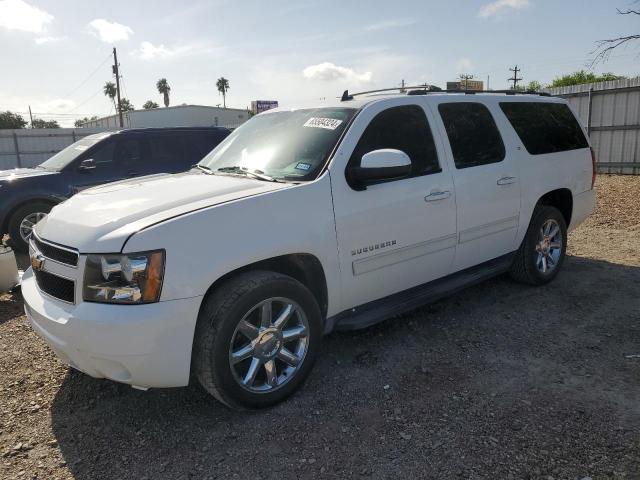 1GNUCJE05AR197811 - 2010 CHEVROLET SUBURBAN C1500 LT WHITE photo 1