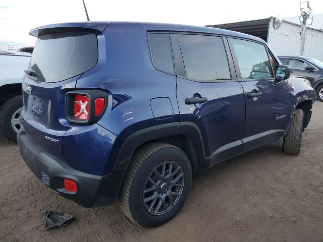 ZACCJBAH9HPG07627 - 2017 JEEP RENEGADE SPORT BLUE photo 3