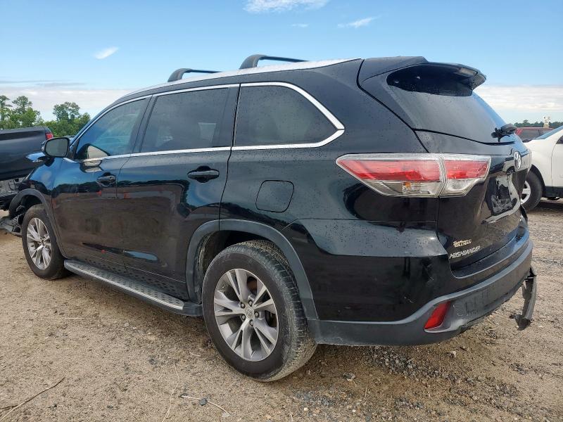 5TDKKRFH6FS078955 - 2015 TOYOTA HIGHLANDER XLE Qara foto 2