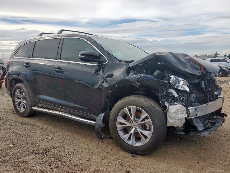 5TDKKRFH6FS078955 - 2015 TOYOTA HIGHLANDER XLE Qara foto 4