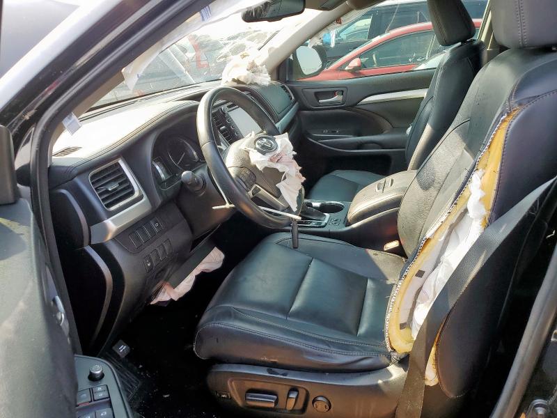 5TDKKRFH6FS078955 - 2015 TOYOTA HIGHLANDER XLE Qara foto 7