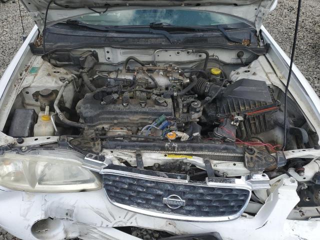 3N1CB51D22L665643 - 2002 NISSAN SENTRA XE WHITE photo 11