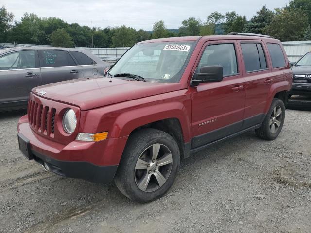 1C4NJRFB9GD672075 - 2016 JEEP PATRIOT LATITUDE BURGUNDY photo 1