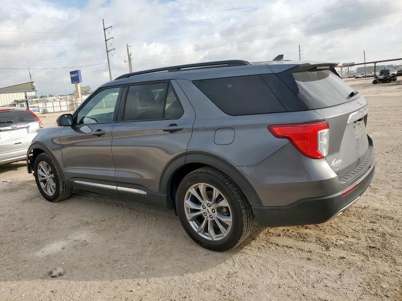 1FMSK7DH0MGC17827 - 2021 FORD EXPLORER XLT Գրաֆիտ լուսանկար 2