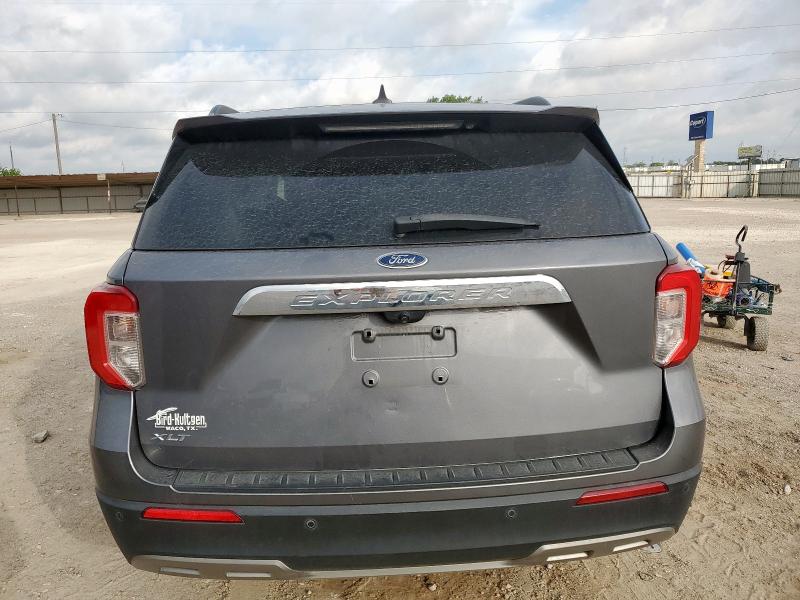 1FMSK7DH0MGC17827 - 2021 FORD EXPLORER XLT Գրաֆիտ լուսանկար 6