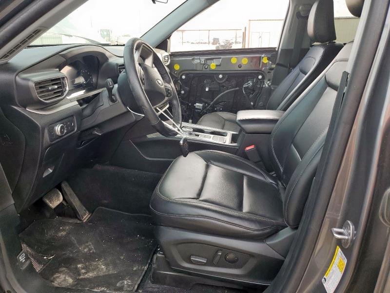 1FMSK7DH0MGC17827 - 2021 FORD EXPLORER XLT Գրաֆիտ լուսանկար 7
