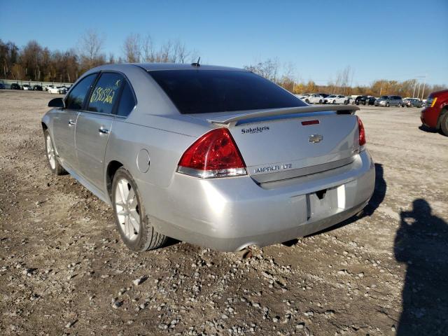 2G1WC5E36E1101243 - 2014 CHEVROLET IMPALA LIM LTZ SILVER photo 3