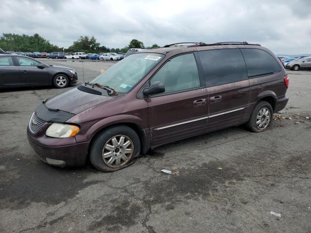 2C8GP64L13R380556 - 2003 CHRYSLER TOWN AND C LIMITED MAROON photo 1