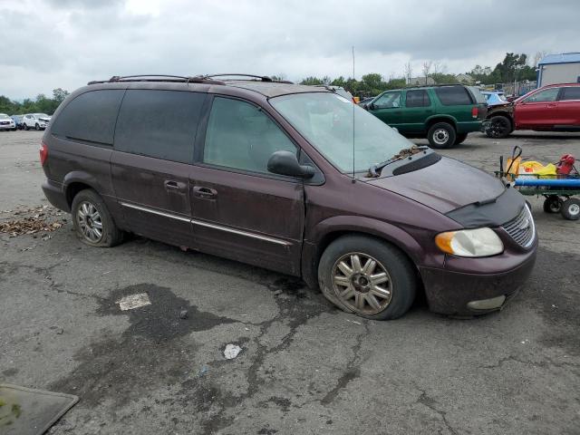 2C8GP64L13R380556 - 2003 CHRYSLER TOWN AND C LIMITED MAROON photo 4