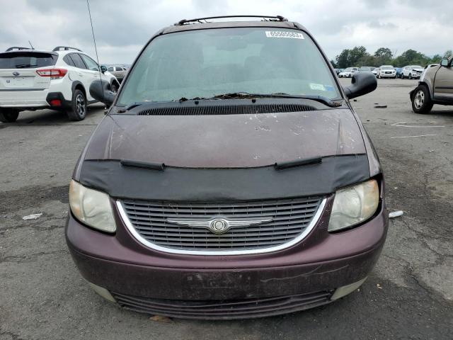 2C8GP64L13R380556 - 2003 CHRYSLER TOWN AND C LIMITED MAROON photo 5