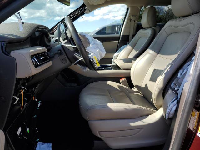5LM5J7XC3NGL15913 - 2022 LINCOLN AVIATOR RESERVE MAROON photo 7