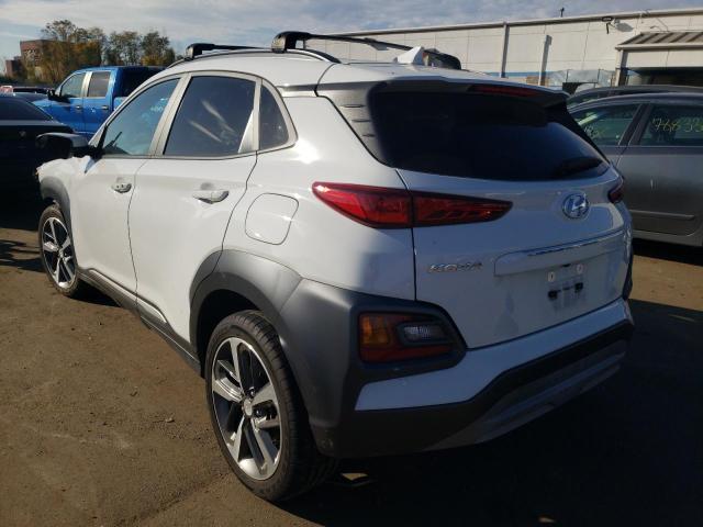 KM8K5CA57MU602412 - 2021 HYUNDAI KONA ULTIMATE WHITE photo 3