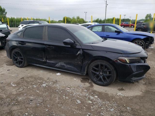 19XFL2H85NE015339 - 2022 HONDA CIVIC SPORT BLACK photo 4