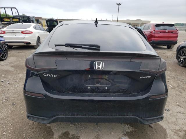 19XFL2H85NE015339 - 2022 HONDA CIVIC SPORT BLACK photo 6