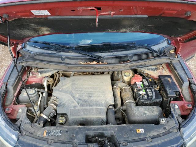 1FM5K8GT3GGC79603 - 2016 FORD EXPLORER SPORT BURGUNDY photo 12