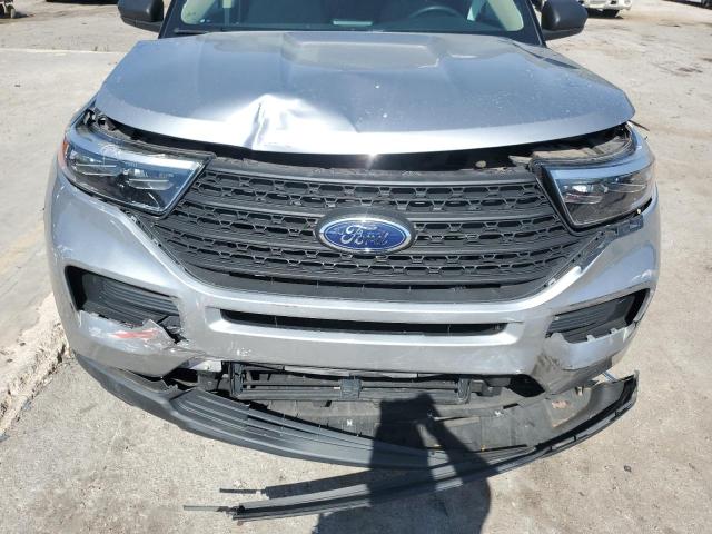 1FMSK7BH4MGA81897 - 2021 FORD EXPLORER SILVER photo 12