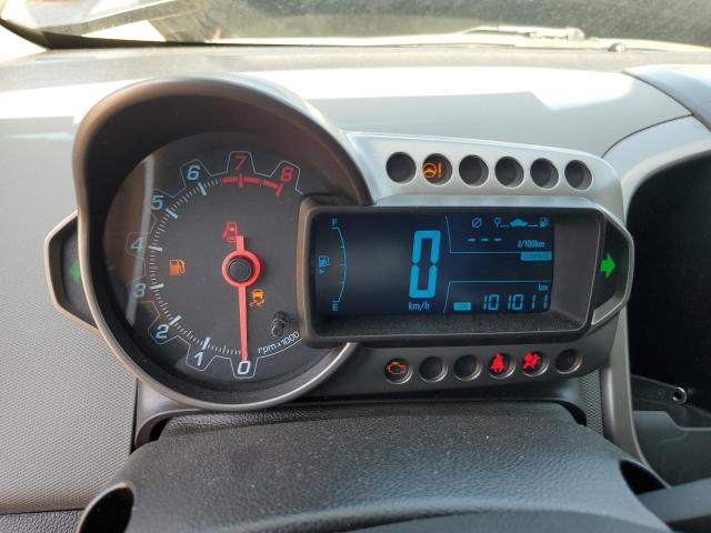 1G1JC5EH4C4192116 - 2012 CHEVROLET SONIC LT BLACK photo 9