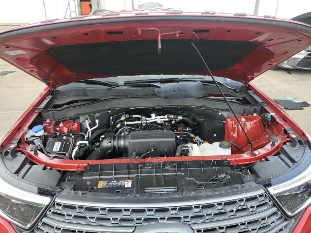 1FMSK8DH7RGA23504 - 2024 FORD EXPLORER XLT წითელი ფოტო 12