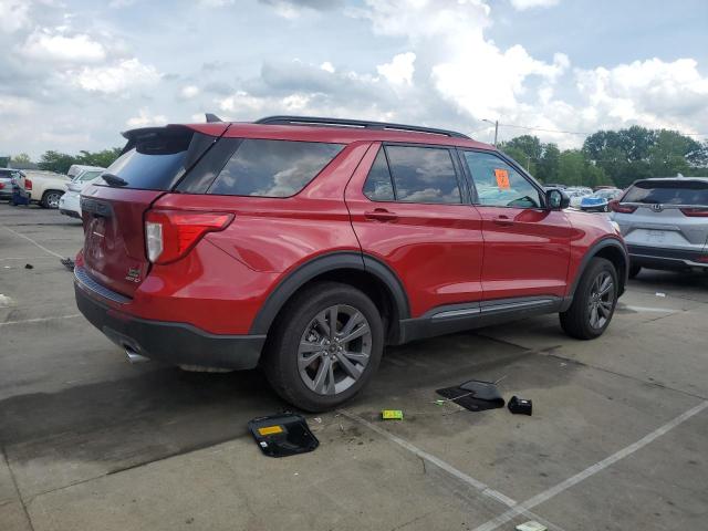 1FMSK8DH7RGA23504 - 2024 FORD EXPLORER XLT წითელი ფოტო 3
