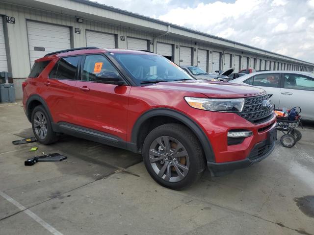 1FMSK8DH7RGA23504 - 2024 FORD EXPLORER XLT წითელი ფოტო 4