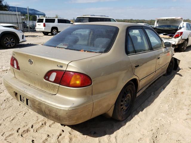 1NXBR18EXWZ105601 - 1998 TOYOTA COROLLA VE BEIGE photo 4