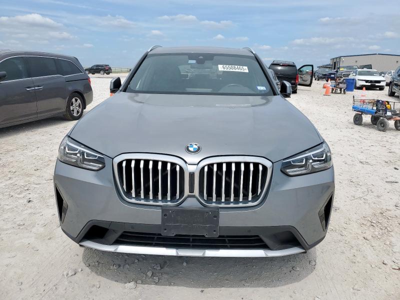 5UX43DP06P9S24996 - 2023 BMW X3 SDRIVE30I GRAY photo 5