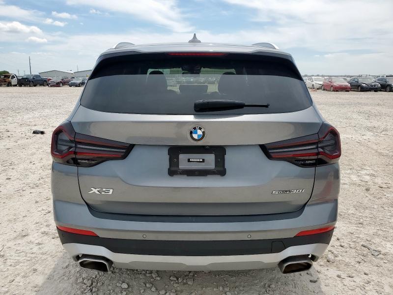 5UX43DP06P9S24996 - 2023 BMW X3 SDRIVE30I GRAY photo 6