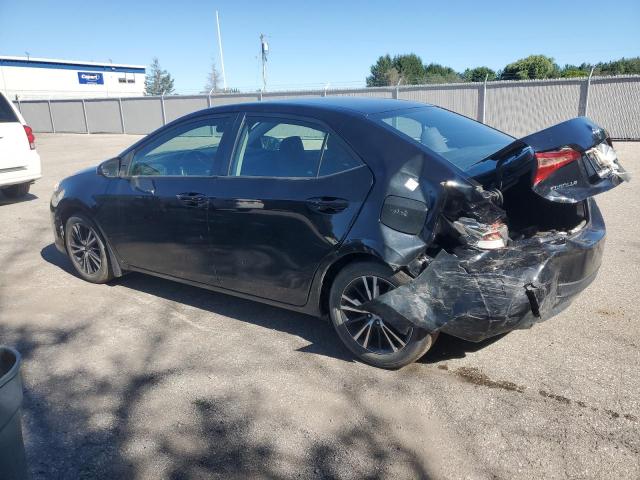 2T1BURHE4HC876055 - 2017 TOYOTA COROLLA L BLACK photo 2