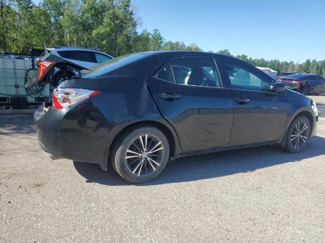 2T1BURHE4HC876055 - 2017 TOYOTA COROLLA L BLACK photo 3