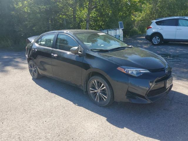 2T1BURHE4HC876055 - 2017 TOYOTA COROLLA L BLACK photo 4