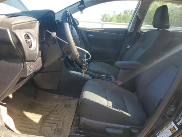 2T1BURHE4HC876055 - 2017 TOYOTA COROLLA L BLACK photo 7